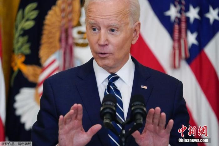 資料圖：美國總統(tǒng)拜登。