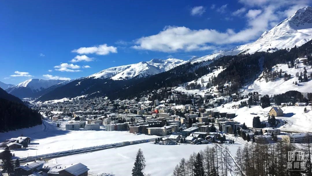 △瑞士，達(dá)沃斯小鎮(zhèn)。