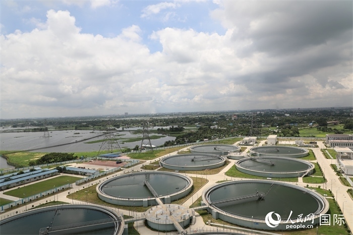 達舍爾甘地污水處理廠是孟加拉國第一座也是最大規(guī)模的現代化大型污水處理廠。孫廣勇攝