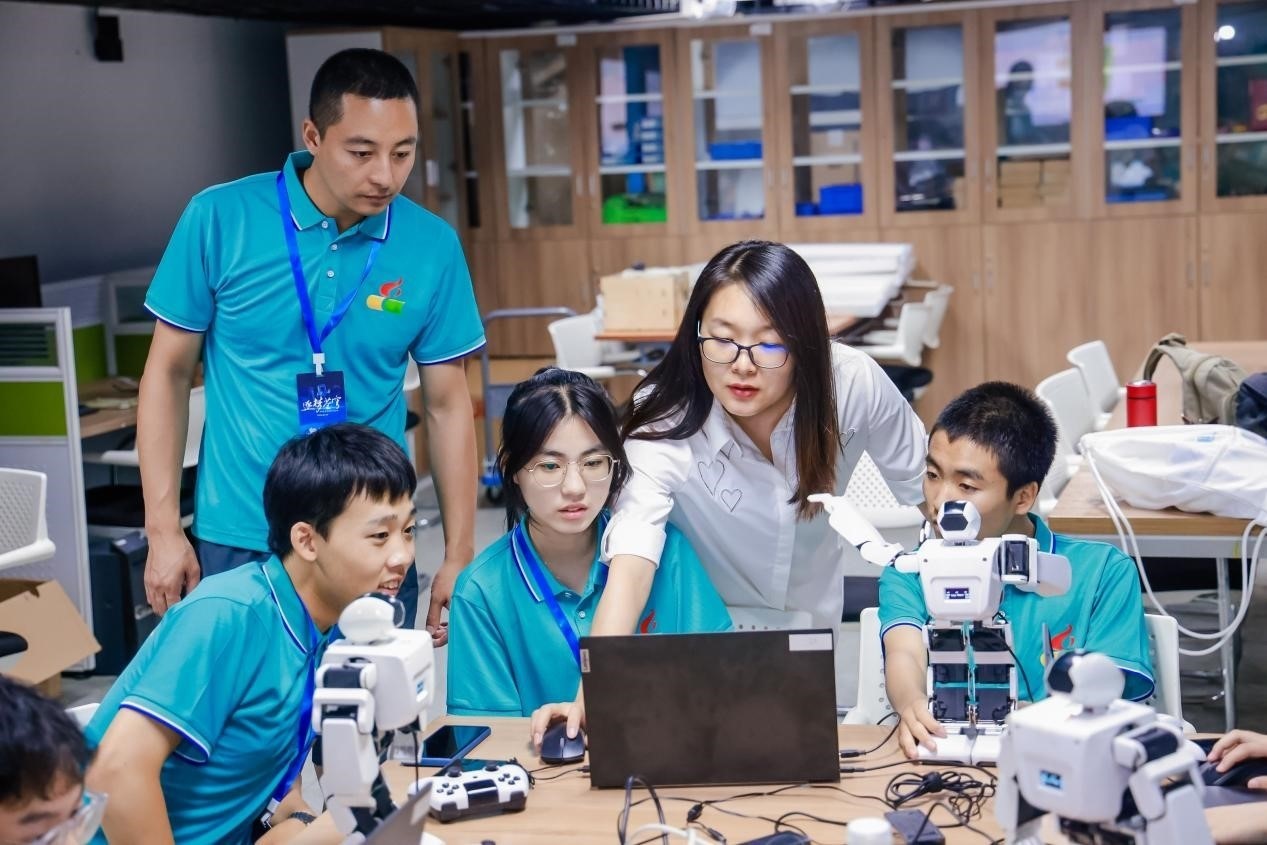 活動現(xiàn)場。北京市八一學(xué)校供圖。