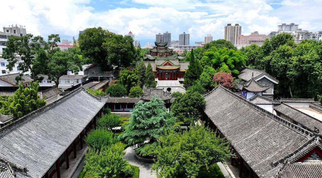 近日拍攝的陜西省漢中市博物館。新華社記者 劉瀟 攝