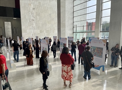 獲獎作品展現(xiàn)場。中國駐圣保羅總領(lǐng)館供圖