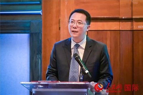 吳文海致辭。人民網(wǎng) 郭錦標攝