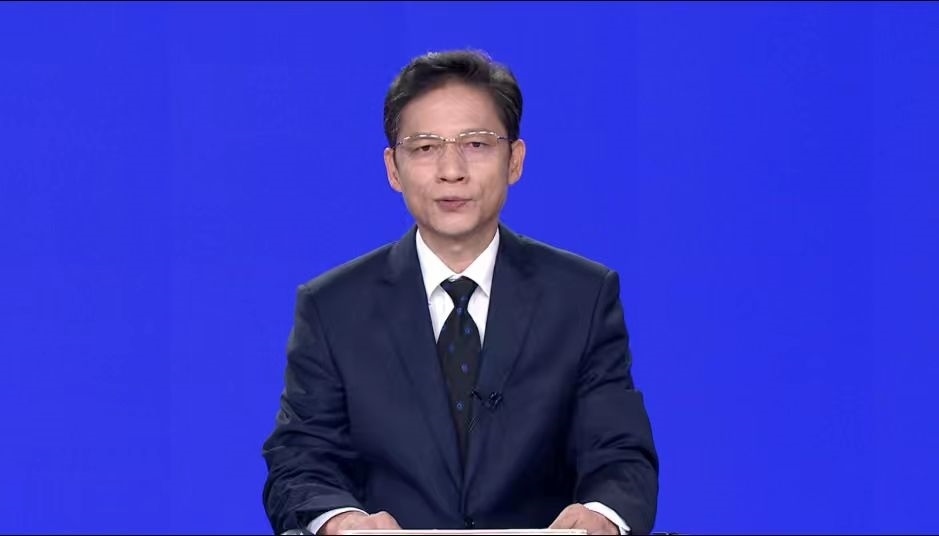 劉昆致辭。中國駐東盟使團供圖