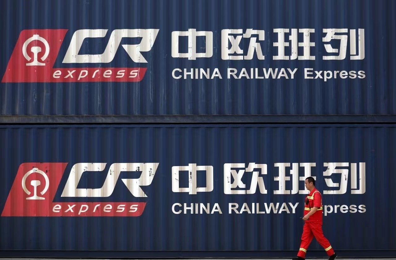 國(guó)鐵集團(tuán)發(fā)布中歐班列全程時(shí)刻表成果。國(guó)鐵集團(tuán)供圖