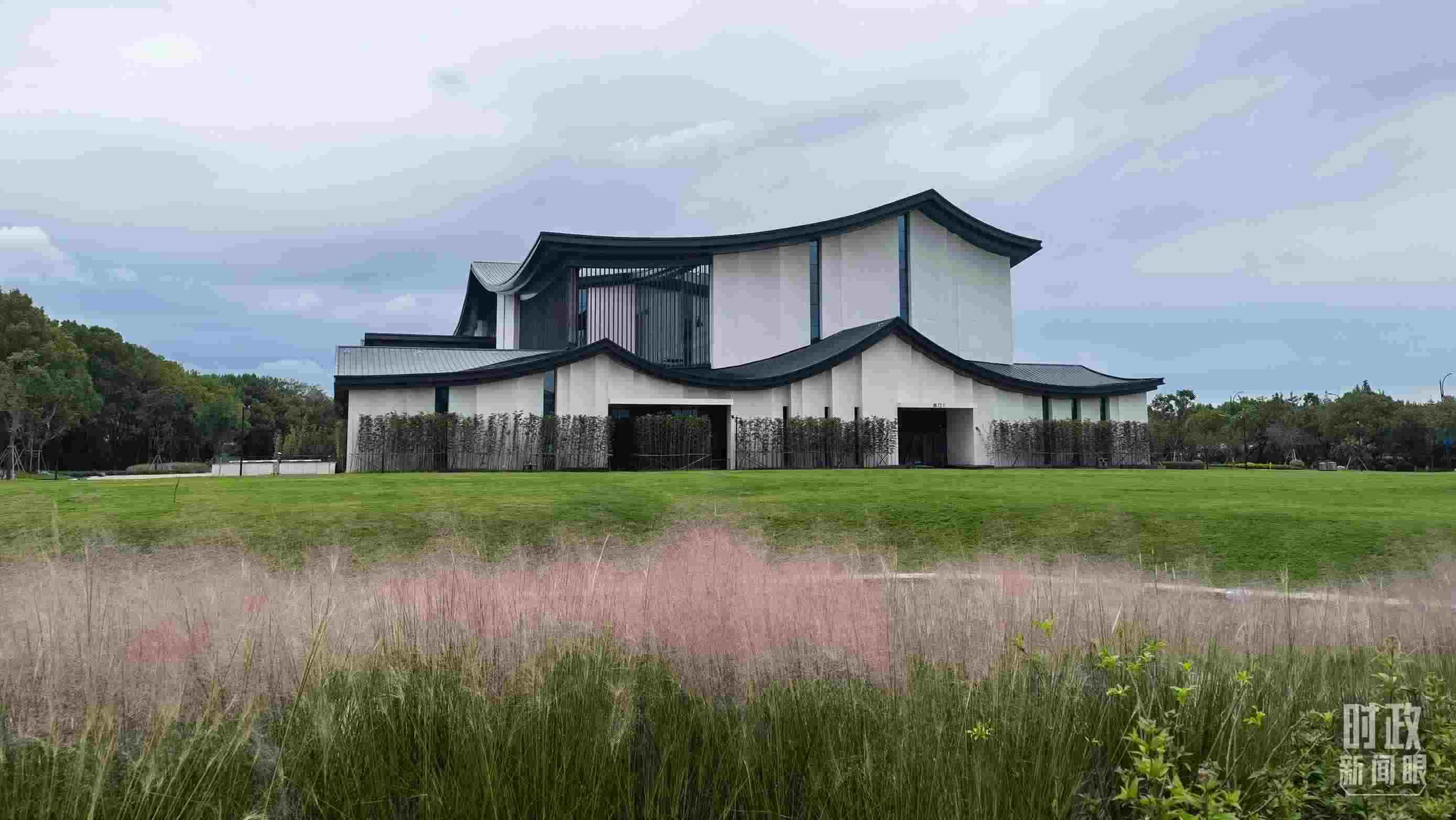 △浙東運(yùn)河文化園。（總臺(tái)央視記者石丞拍攝）