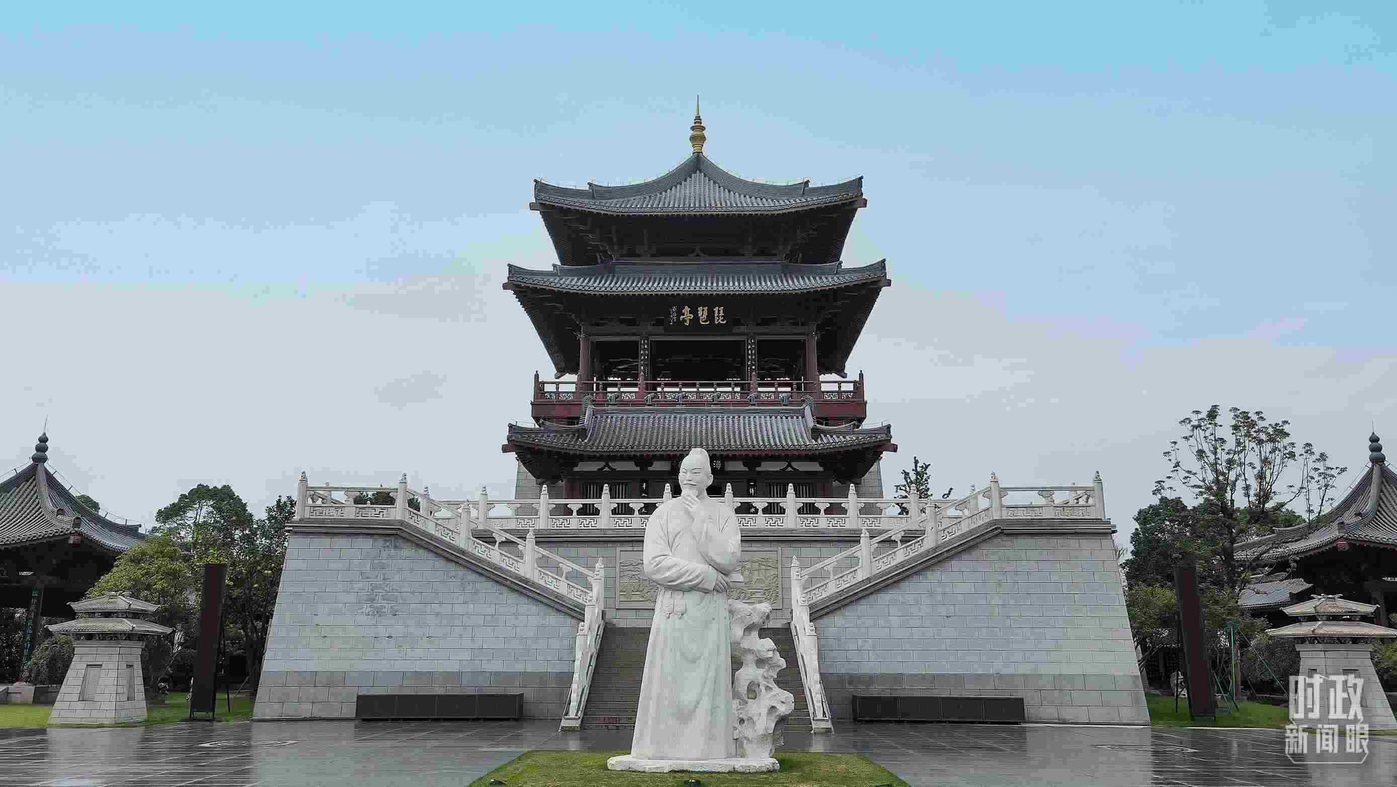 △琵琶亭。（總臺(tái)央視記者程鋮拍攝）