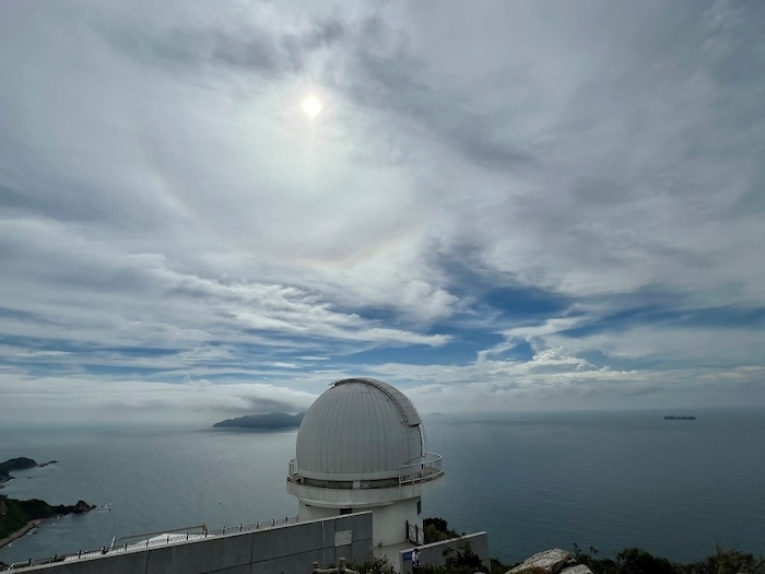 天文樓太陽望遠(yuǎn)鏡圓頂。人民網(wǎng)高清揚(yáng)攝