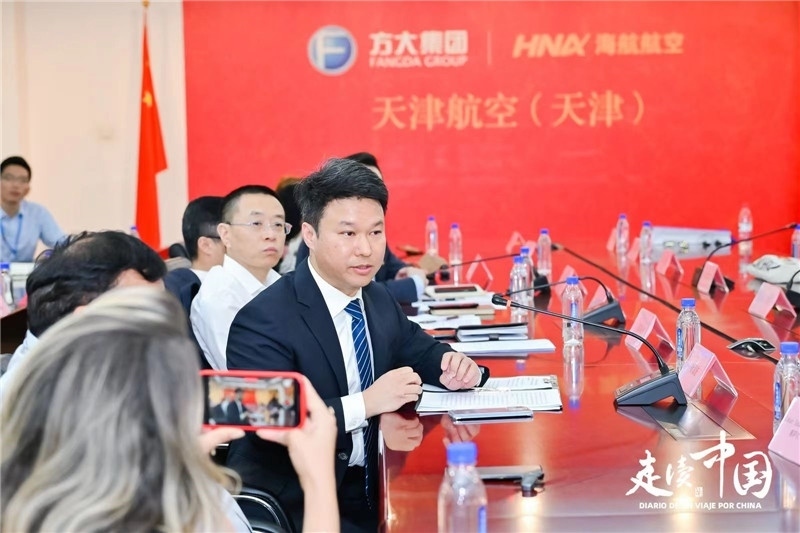 巴航工業(yè)大中華區(qū)商用飛機(jī)客戶(hù)支援經(jīng)理?xiàng)詈２?。主辦方供圖