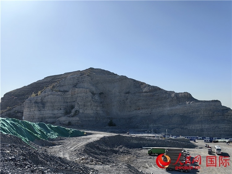 薊州礦山生態(tài)修復(fù)項目。人民網(wǎng)記者 符園園攝