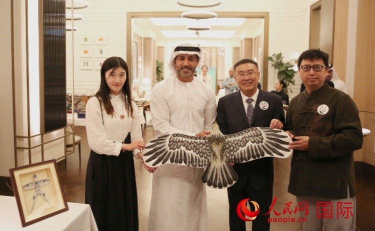 非遺展示。人民網(wǎng) 塔里克·易卜拉欣攝