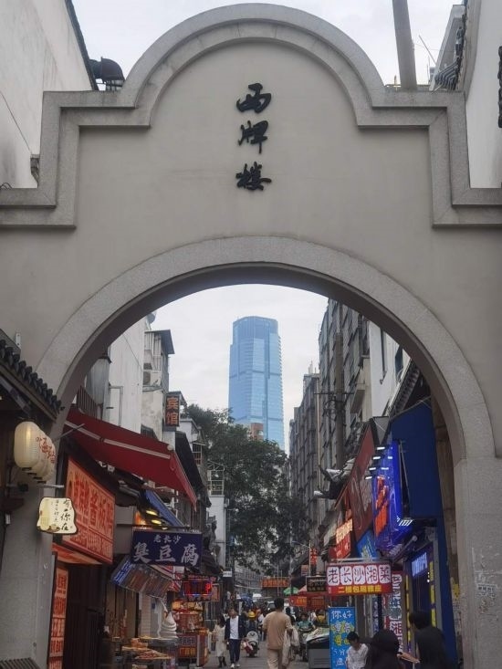 10月25日，太平老街街景。（本報記者 常雯宜攝）