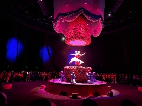 《天釀》演出場(chǎng)景。本報(bào)記者劉書(shū)文攝