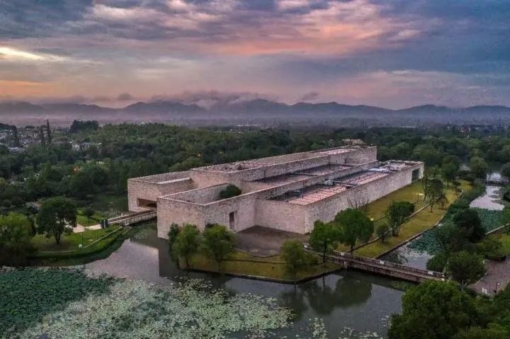 良渚博物院外景。圖源良渚古城微信公眾號(hào)