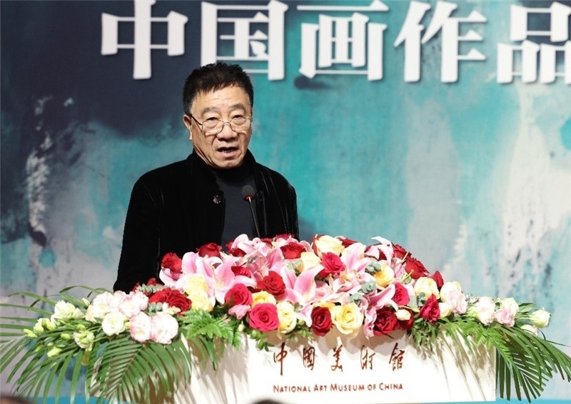 任建國致辭。主辦方供圖