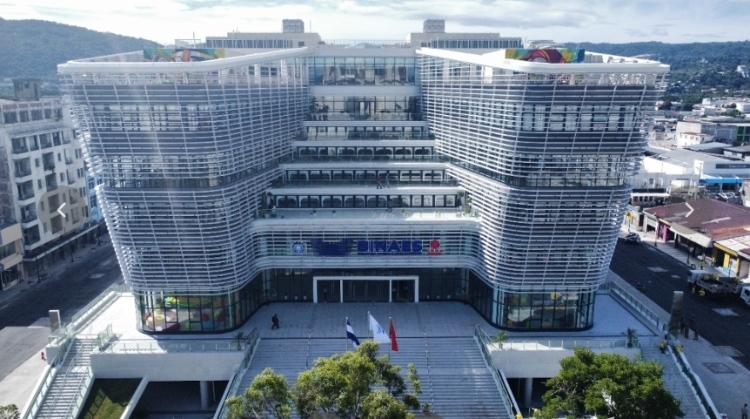 圖為中國援建薩爾瓦多國家圖書館實(shí)景。 圖片由中國援薩爾瓦多國家圖書館項(xiàng)目施工技術(shù)組提供