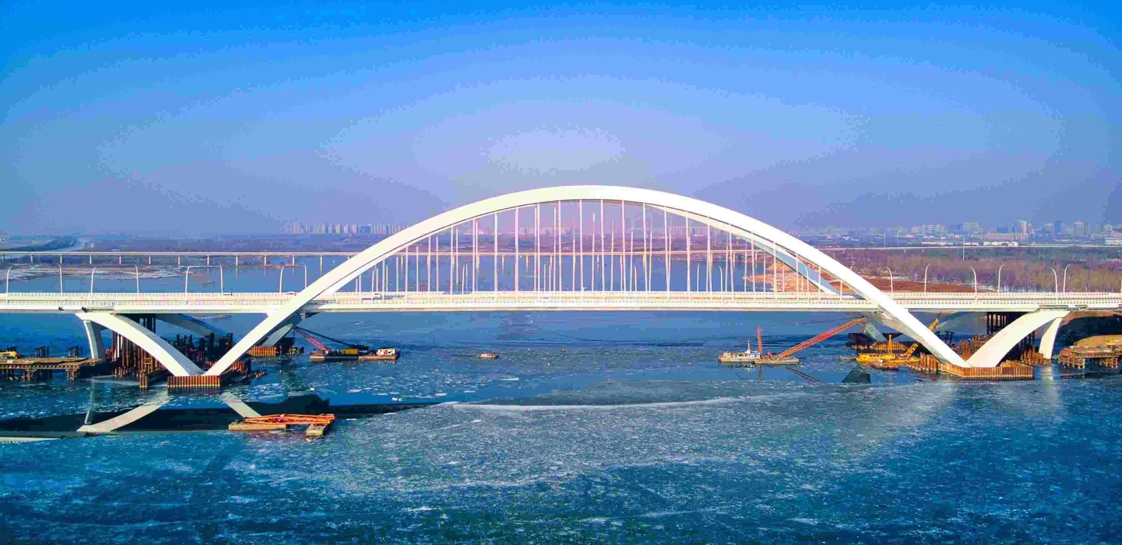 開通后的京雄大橋。受訪方供圖