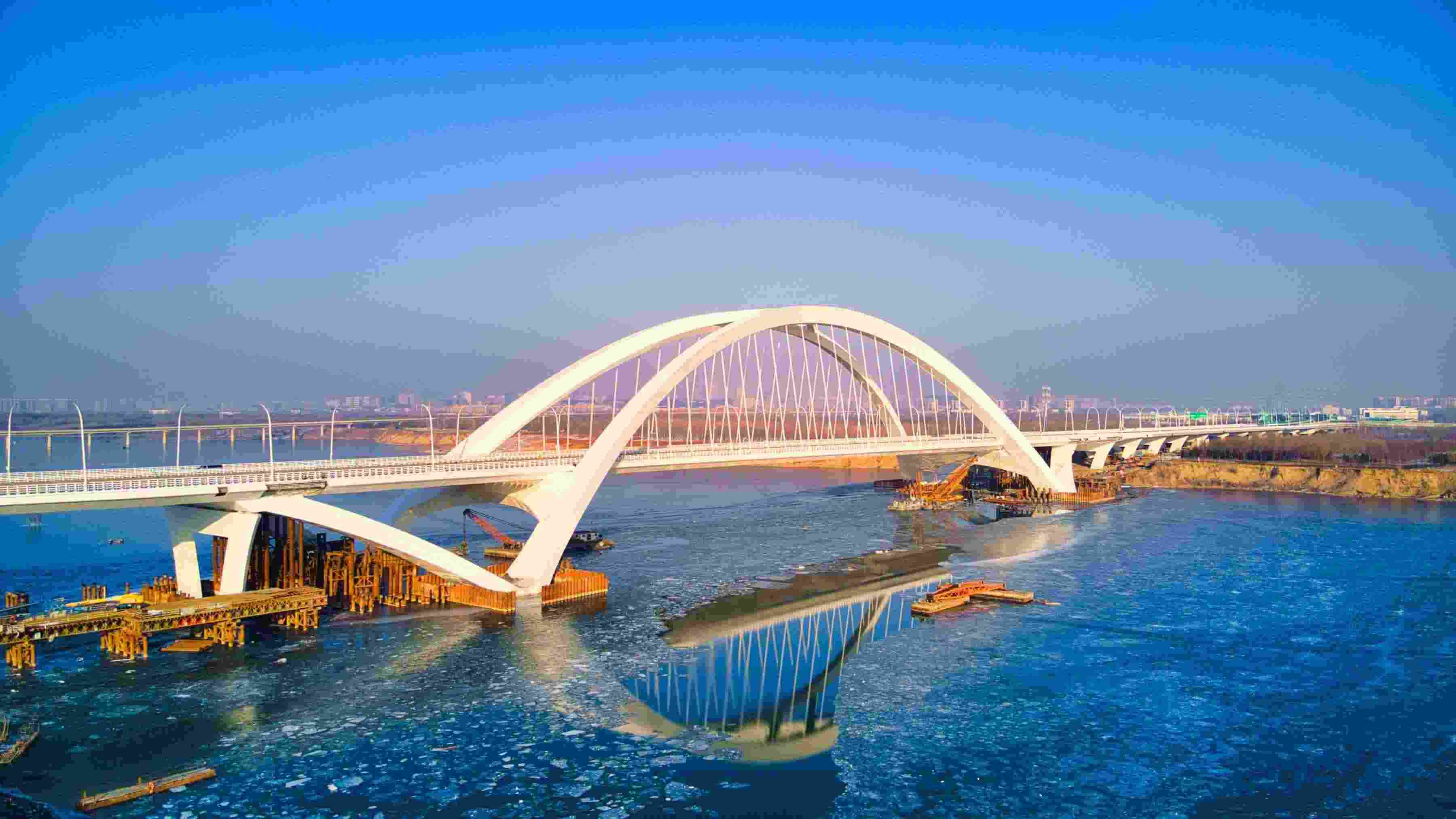 開通后的京雄大橋。受訪方供圖