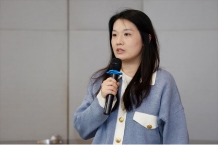 人民在線產(chǎn)品研發(fā)部主任、人民版權(quán)負責人劉曉曈發(fā)言