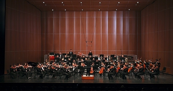 音樂會現場。學校供圖