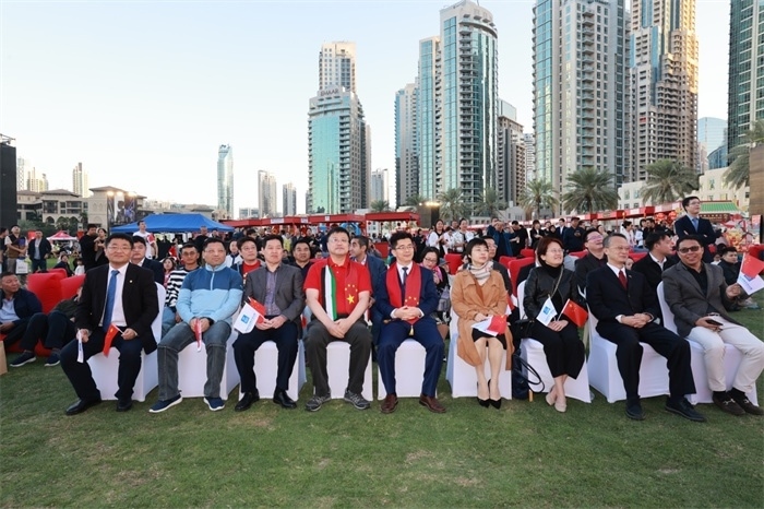 活動現(xiàn)場。中建中東供圖