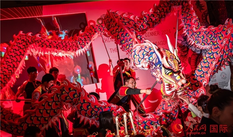 “共慶中國年 共享新機遇”破冰者新春晚宴現(xiàn)場盛況。人民網(wǎng) 郭錦標攝