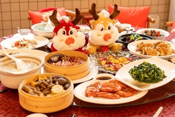 同濟(jì)大學(xué)推出新春團(tuán)圓宴。校方供圖