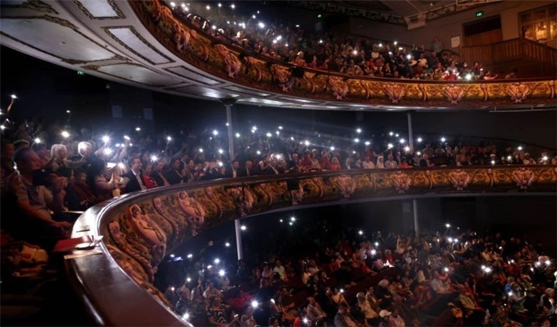 2024年“四海同春”慰僑訪演團亞太團新西蘭惠靈頓演出現(xiàn)場。圖片由陸欣讌、孟韜、葉勇提供