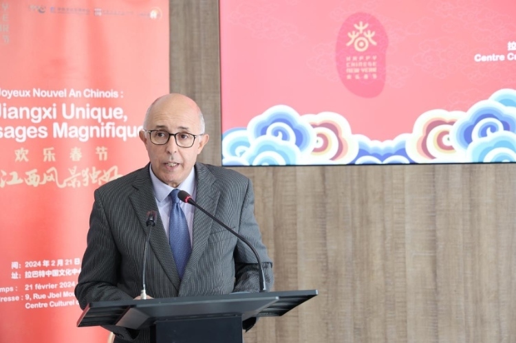 拉巴特文化藝術(shù)遺產(chǎn)復(fù)興協(xié)會(huì)主席德里希致辭?；艟z