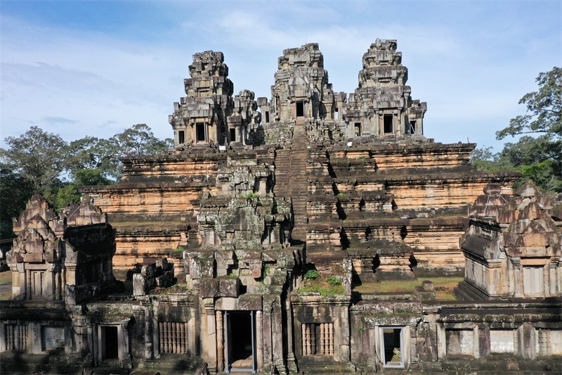 吳哥古跡內(nèi)的茶膠寺。中國文化遺產(chǎn)研究院 袁濛茜供圖