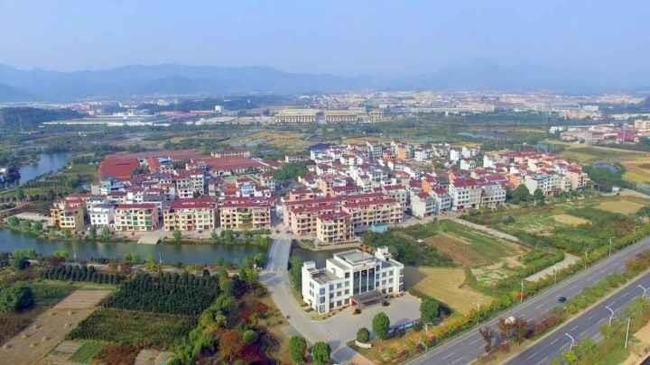 △俯瞰后陳村。