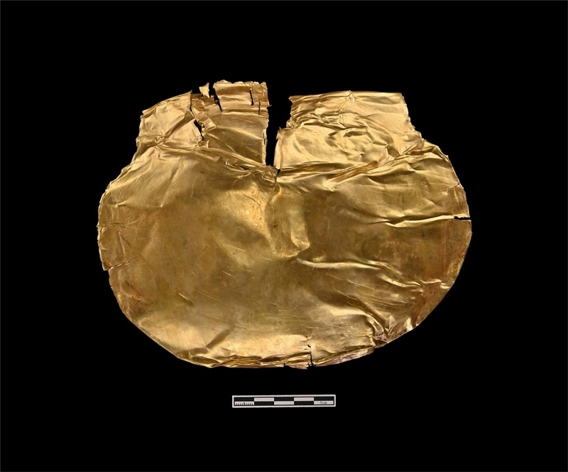 金覆面。中國文物報社供圖