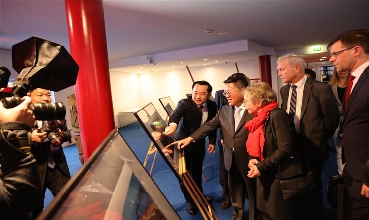 “絲路明珠--杜伊斯堡上海電影周”開幕。依琳攝