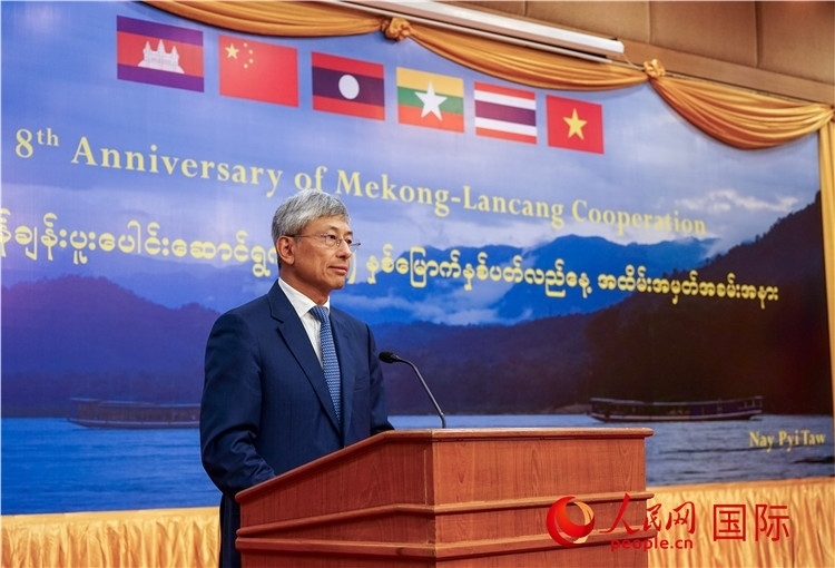 陳海大使致辭。人民網(wǎng)記者 謝佳君攝