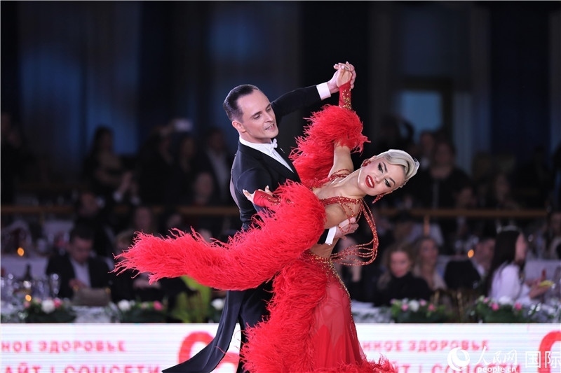 第五屆“克里姆林宮杯”國標(biāo)舞錦標(biāo)賽現(xiàn)場。于子恒攝