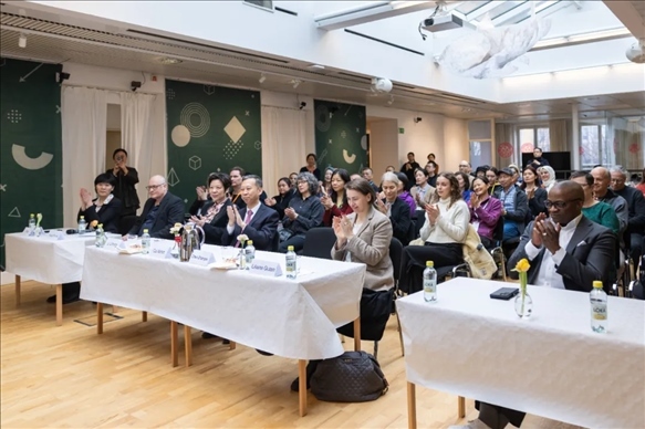 活動現(xiàn)場。中國駐瑞典大使館供圖