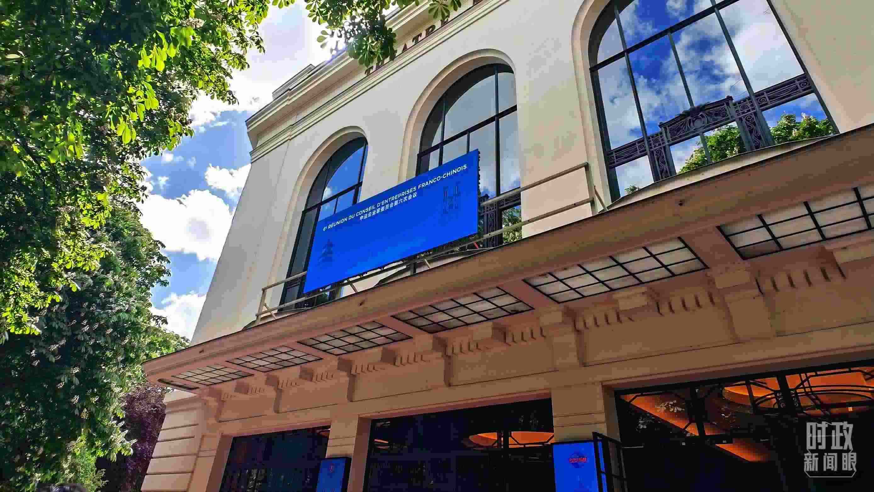 △馬里尼劇院。（總臺(tái)央廣記者馬喆拍攝）