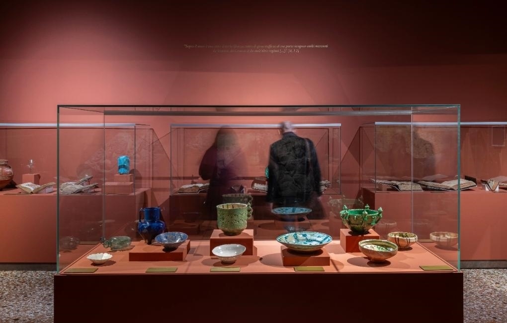 威尼斯總督府“馬可·波羅的世界”展現(xiàn)場。受訪機(jī)構(gòu)供圖