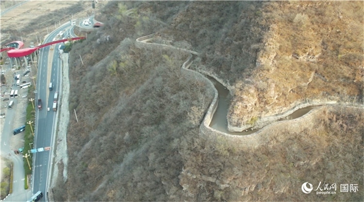 紅旗渠。人民網(wǎng)記者 劉寧攝