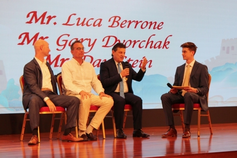 2、在故事分享環(huán)節(jié)，多名友好人士分享他們與中國的故事。 伊莎貝爾·羅德里格斯攝