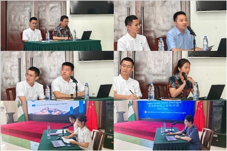 青年外交官們介紹了中國有關外交政策、對非對尼政策、等情況，并就學生們關心的問題解答。駐拉各斯總領館供圖