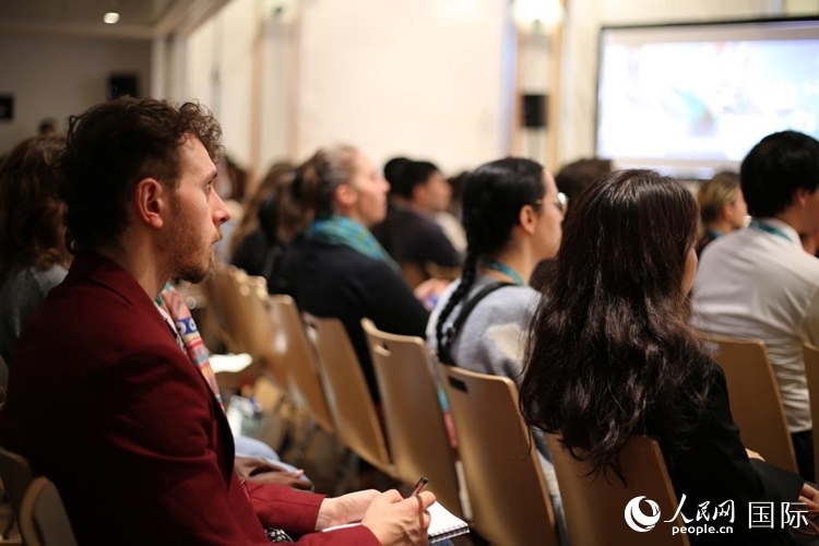 中國(guó)優(yōu)秀動(dòng)畫(huà)作品推介會(huì)現(xiàn)場(chǎng)。人民網(wǎng)記者 于超凡攝