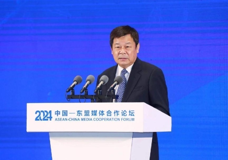 杜占元致辭。中國(guó)外文局供圖