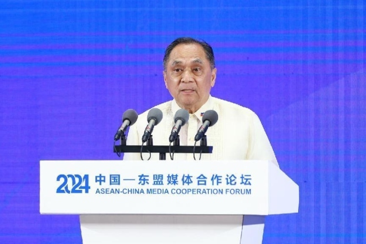 吉米致辭。中國(guó)外文局供圖