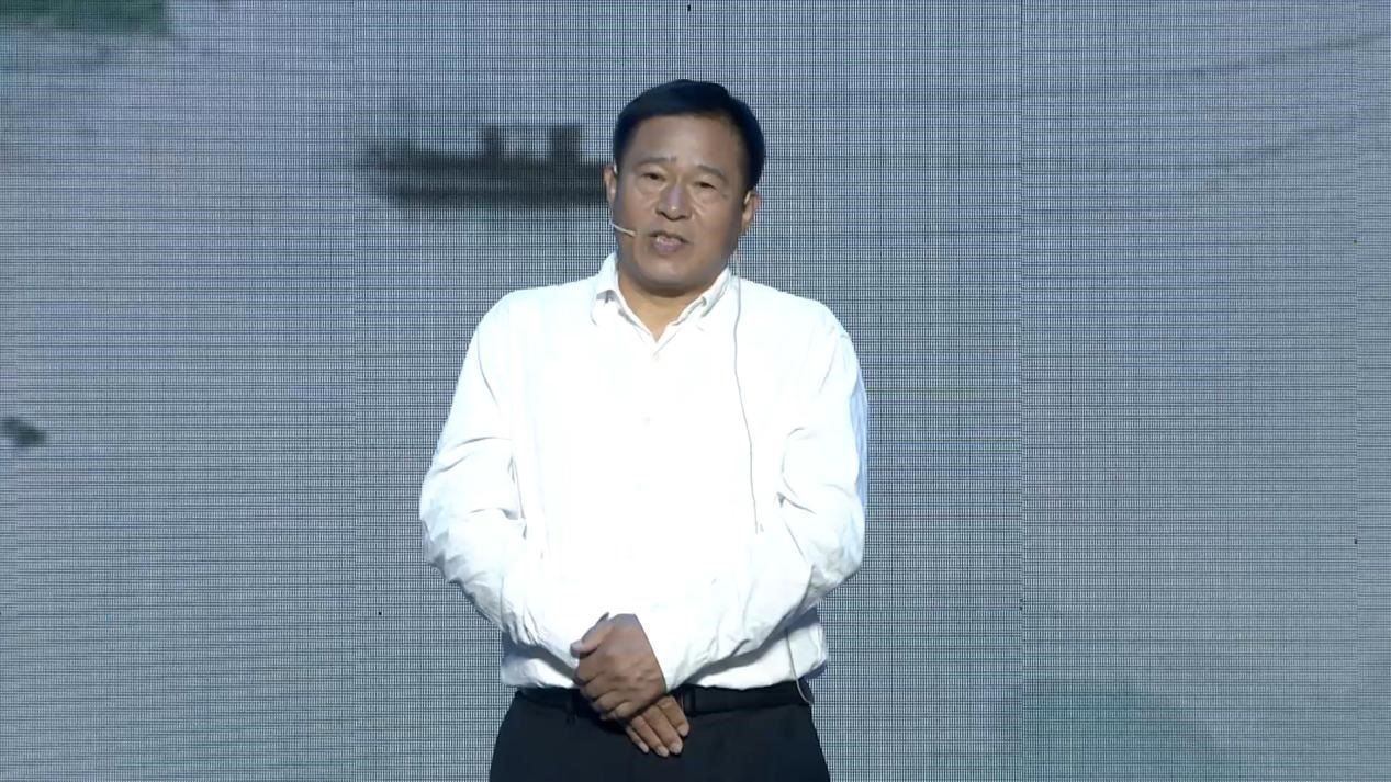 浙江大學(xué)藝術(shù)與考古學(xué)院教授林留根現(xiàn)場講述。