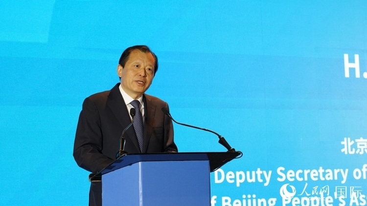 劉偉副書(shū)記致辭。人民網(wǎng) 劉暢攝