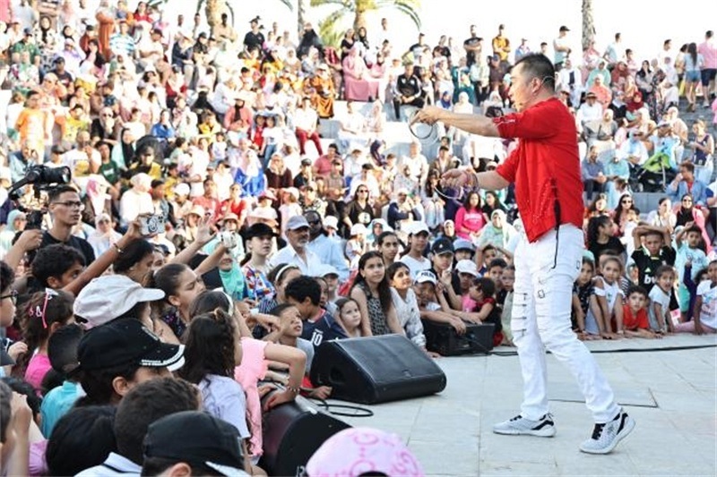 茶文化主題演出場(chǎng)景。拉巴特中國(guó)文化中心供圖