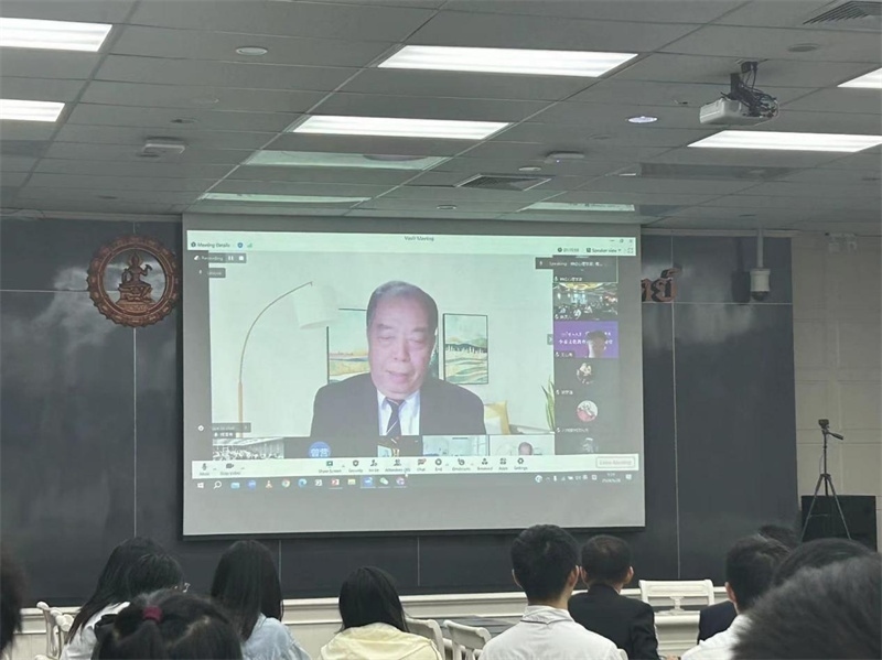 傅增有教授講座。