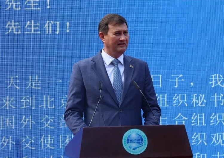 白俄羅斯外交部長馬克西姆·雷任科夫出席活動并致辭。主辦方供圖