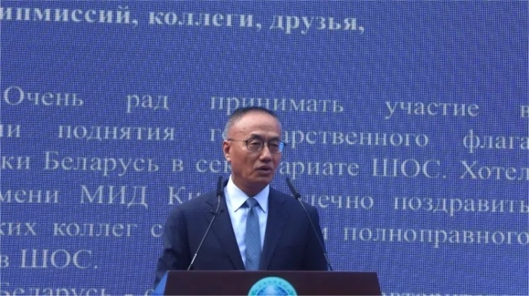 外交部副部長陳曉東出席活動并致辭。主辦方供圖